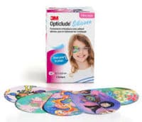 Opticlude Design Girl Pansements Orthoptiques Silicone Maxi 5,7X8Cm B/50 - 3M France