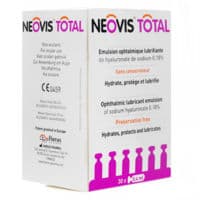 Neovis Total Solution Ophtalmique Lubrifiante pour Instillation Oculaire 30 Unidose 0,4Ml - Horus Pharma