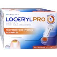 Locerylpro 5 % V Ongles Médicamenteux Fl/2,5Ml+Spatule+30 Limes+Lingettesamorolfine Chlorhydrate