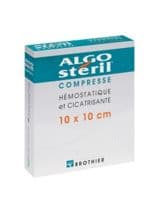 Algosteril Compresse, 10 Cm X 10 Cm , Bt 16 - Les Laboratoires Brothier