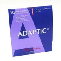 Adaptic, 10 Cm X 10 Cm , Bt 10 - Kci Médical