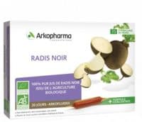 Arkofluide Bio Ultraextract Radis Noir Solution Buvable 20 Ampoules/10Ml - Arkopharma