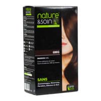 Nature & Soin Kit Coloration 6Mg Marron Miel - Santé Verte