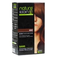 Nature & Soin Kit Coloration 6Gc Blond Foncé Doré Cuivré - Santé Verte