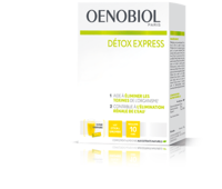 Oenobiol Detox Express Poudre à Diluer Citron Gingembre Sticks/10