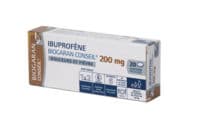 Ibuprofene Biogaran Conseil 200 Mg, Comprimé Pelliculéibuprofène - Plaquette(S) Pvc-Aluminium de 20 Comprimé(S)