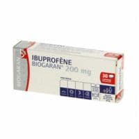 Ibuprofene Biogaran 200 Mg, Comprimé Pelliculéibuprofène - Plaquette(S) Thermoformée(S) Pvc-Aluminium de 30 Comprimé(S)