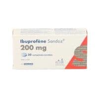 Ibuprofene Sandoz 200 Mg, Comprimé Enrobéibuprofène - Plaquette(S) Thermoformée(S) Pvc Aluminium de 30 Comprimé(S)