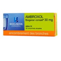 Ambroxol Biogaran Conseil 30 Mg, Comprimé Sécableambroxol