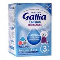 Gallia Calisma Croissance Lait en Poudre B/1200G