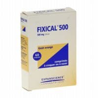 Fixical 500 Mg, Comprimé à Croquer Ou à Sucercalcium - 3 Tube(S) Polypropylène de 20 Comprimé(S)