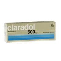 Claradol 500 Mg, Comprimé Sécableparacétamol - Plaquette(S) Thermoformée(S) Pvc-Aluminium de 16 Comprimé(S)