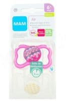 Mam Sucette Air 6Mois+ Silicone Bte2 - Mam Baby France