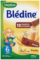 Blédine Vanille/Cacao 12 Dosettes de 20G - Blédina