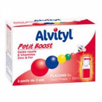 Alvityl Petit Boost Solution Buvable Fraise 8 Fl/10Ml