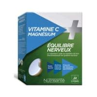 Nutrisanté Vitamine C+Magnésium Comprimés à Croquer 2*T/12
