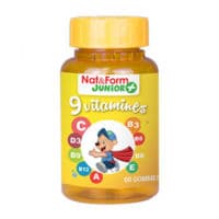 Nat&Form Junior Ours Gomme Oursons 9 Vitamines B/60