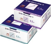 Bd Micro - Fine +, 0,3 Mm X 8 Mm, Bt 100 - Bd Medical