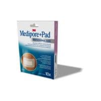Medipore + Pad, 10 Cm X 20 Cm, Bt 10 - 3M France