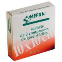 Mefra, 10 Cm X 10 Cm, Sachet de 2, 50 Sachets, Boîte 100 - 3M France