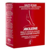 Akileïne Galets de Bain Effervescents Revitalisants - Akileine